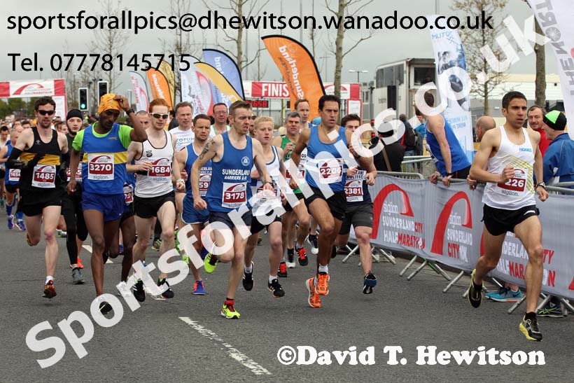 Sunderland City 10k. Photo: David T. Hewitson/Sports for All Pics